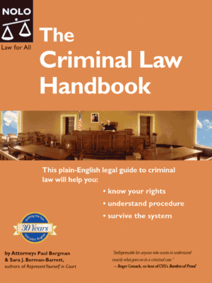 cover image of The Criminal Law Handbook